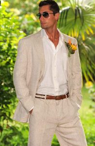 casual mens beach wedding attire